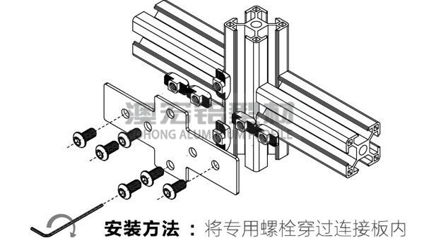 铝型材框架安装流程?