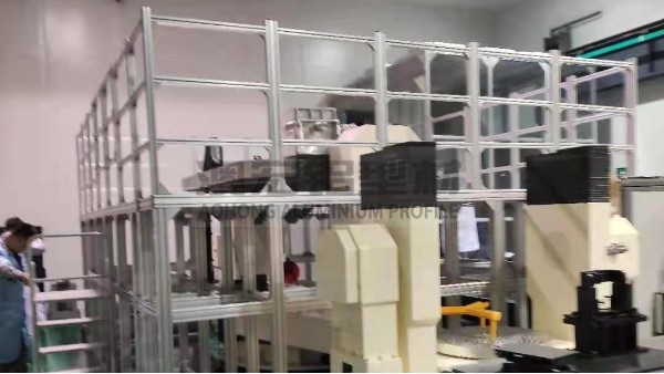 車間師傅狂贊！鋁型材分子泵支撐裝配臺