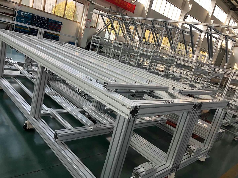 工业铝合金型材框架连接方式 工业铝合金型材框架连接方式